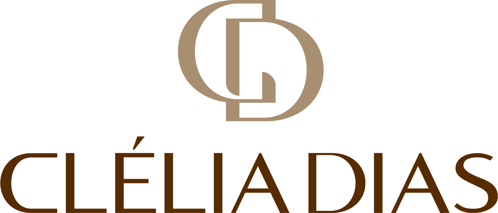 Logotipo elegante de Clelia Dias